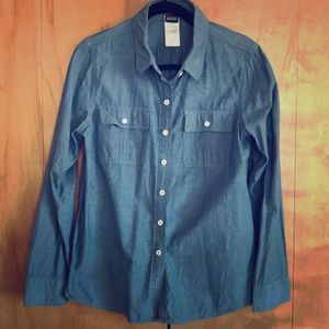 Patagonia organic cotton chambray button up